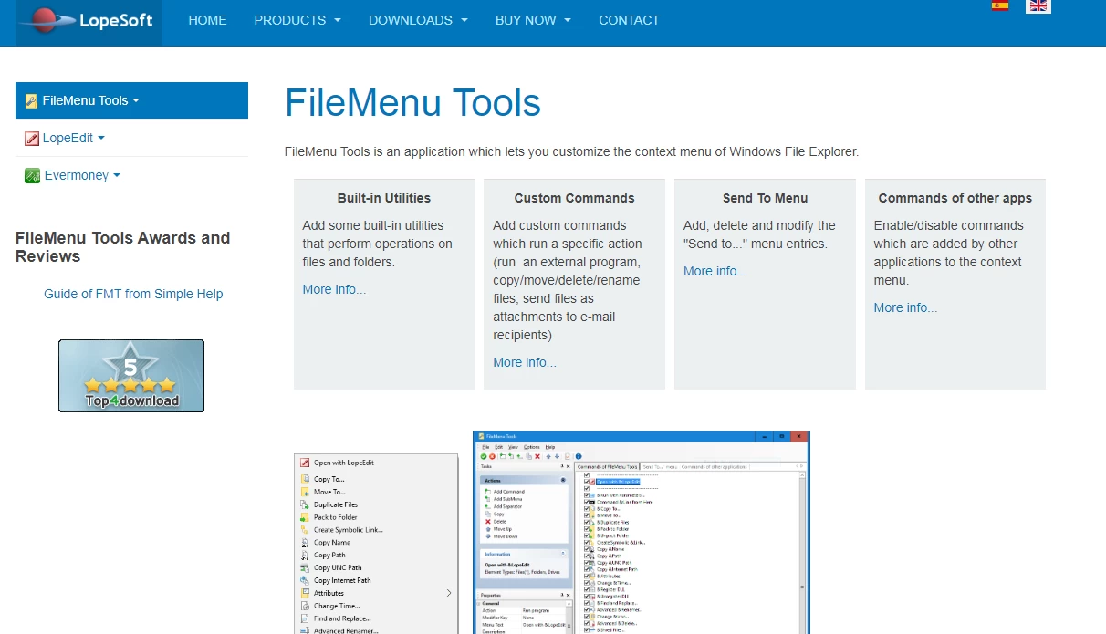 FileMenu Tools