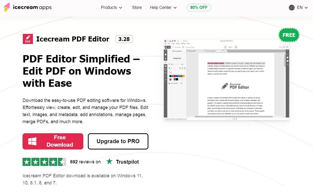 Icecream PDF编辑器