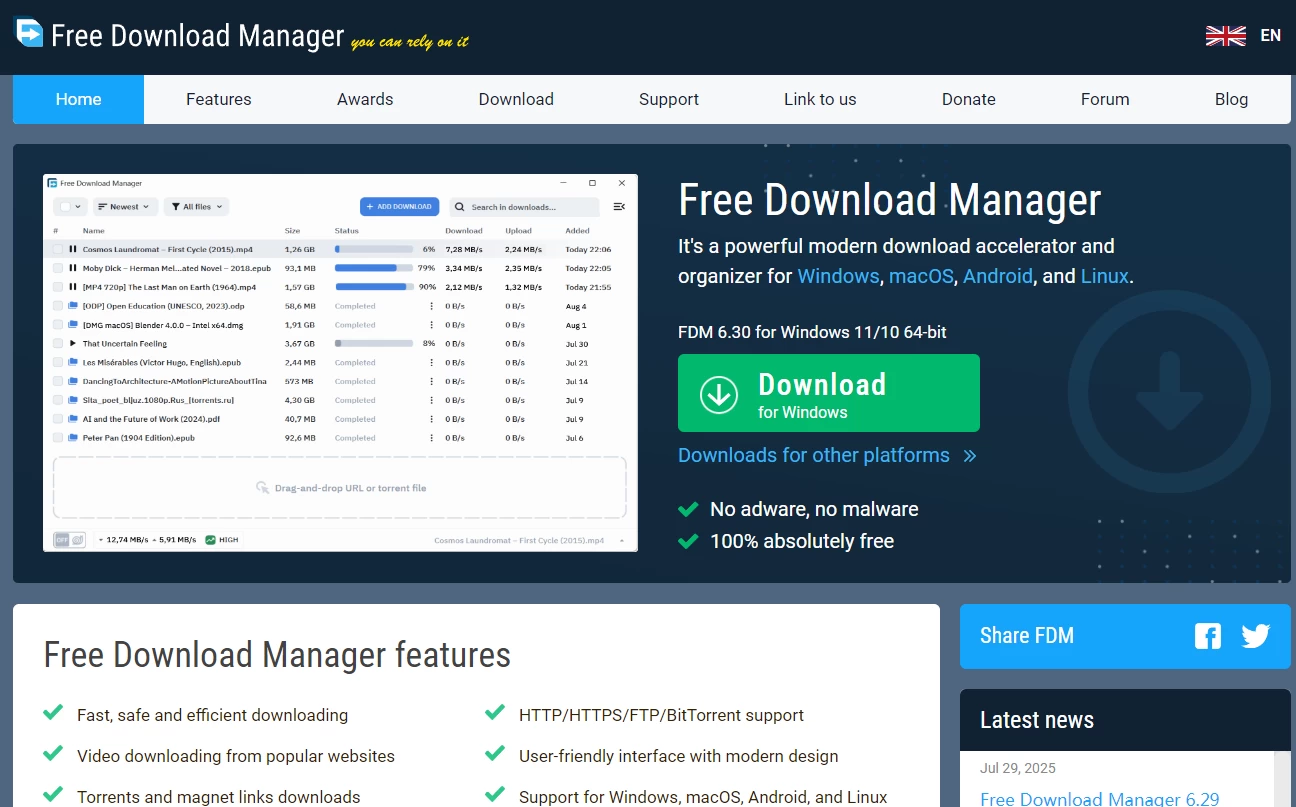 Free Download Manager