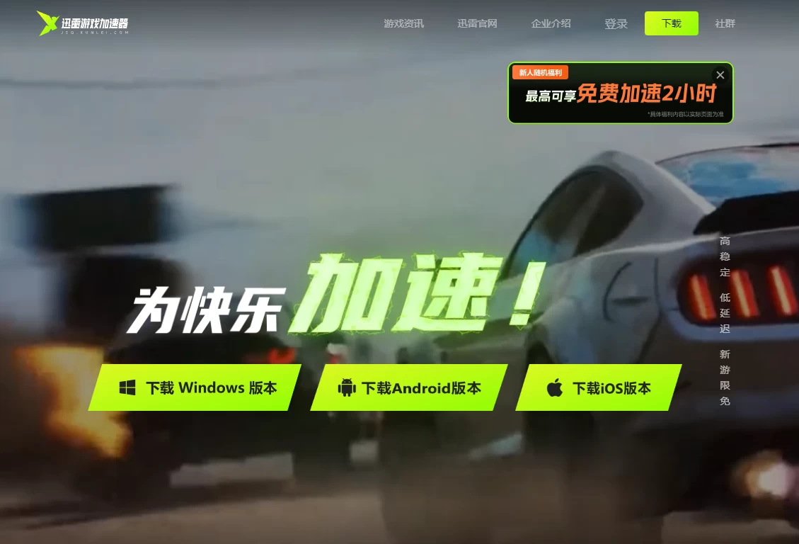 迅雷游戏加速器