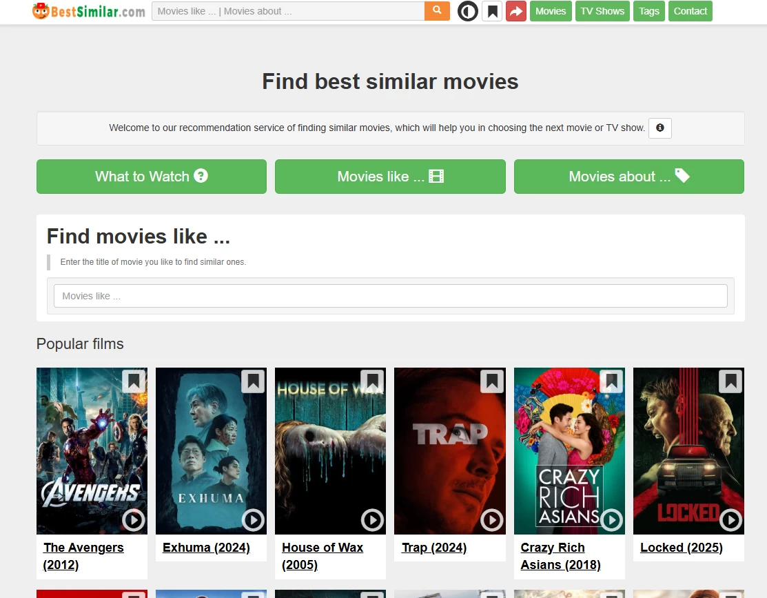 Best Similar Movies