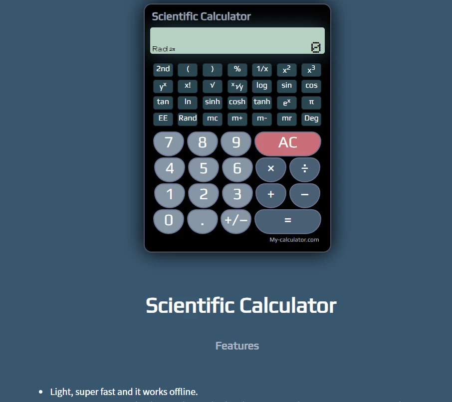 My-calculator