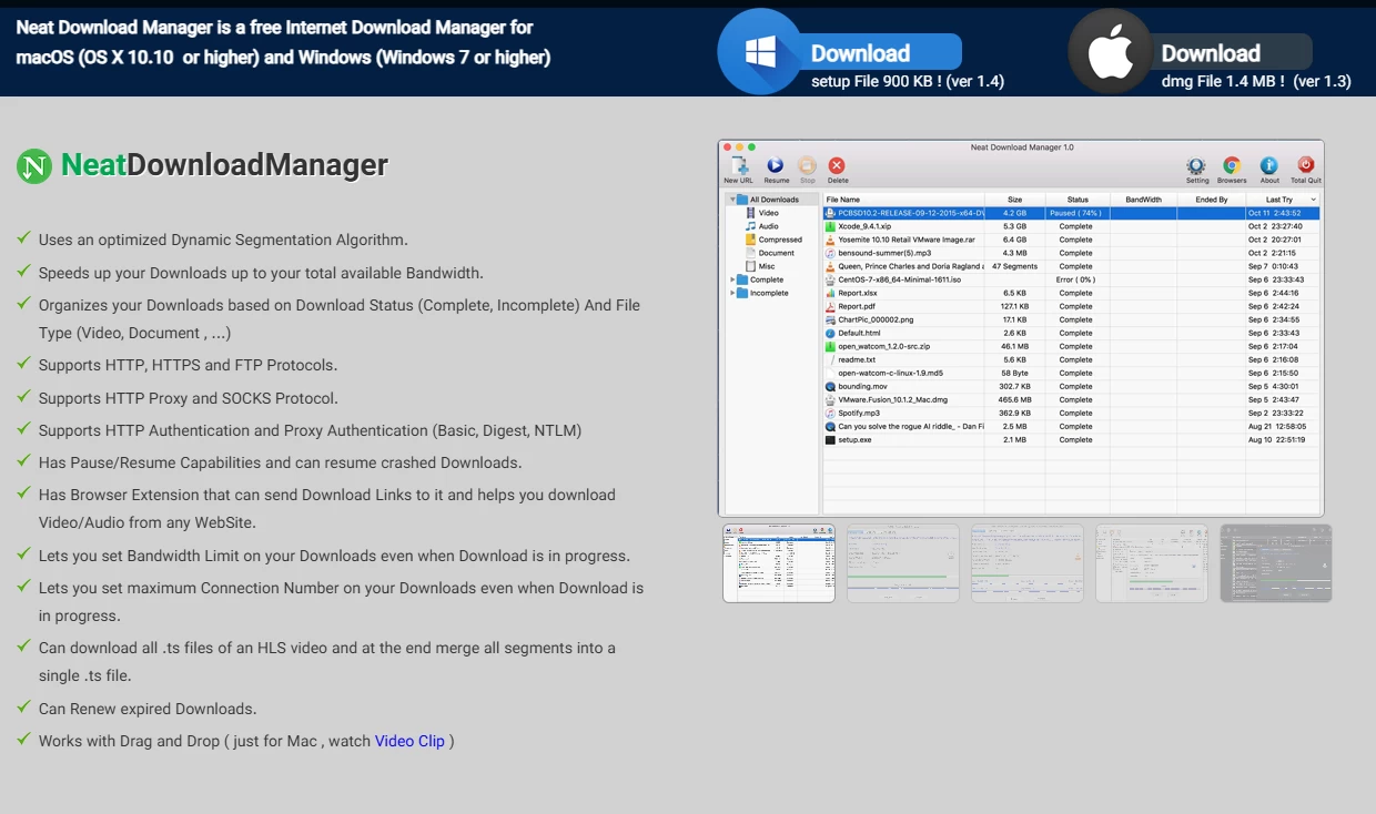 Neat Download Manager