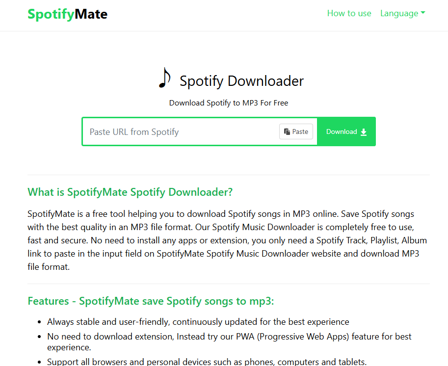 SpotifyMate